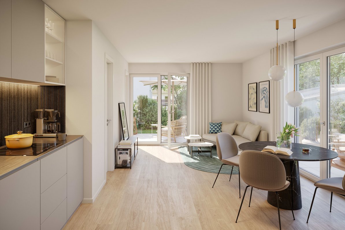 Charming garden apartment