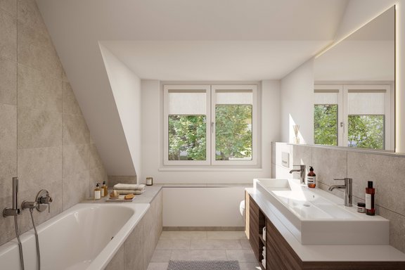 Timeless elegant bathroom design