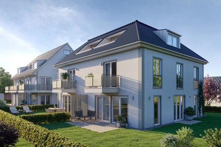 Modern apartments and family-friendly townhouses in classic architecture