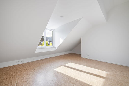 Comfortable attic rooms