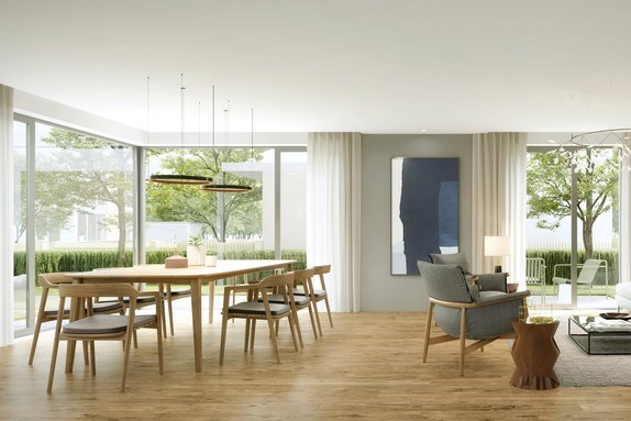 Visualization dining area