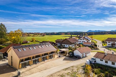 Poasohof Piesenkam - Exclusive town and courtyard houses in chalet style with KfW 40 standard in the heart of the Tegernsee region
