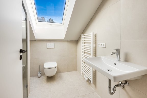 Badezimmer mit hochwertiger Ausstattung