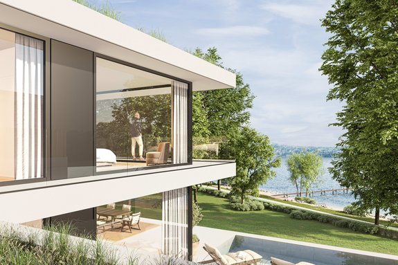 View into bay (visualization)