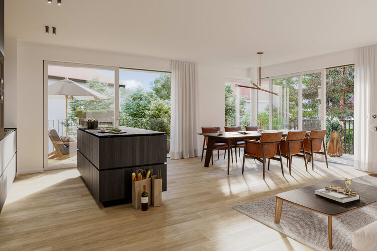 Living/dining area 1st floor