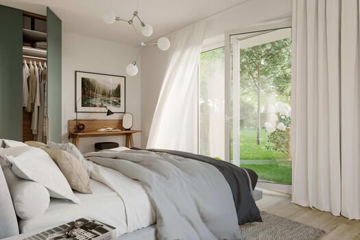 Bedroom exemplary