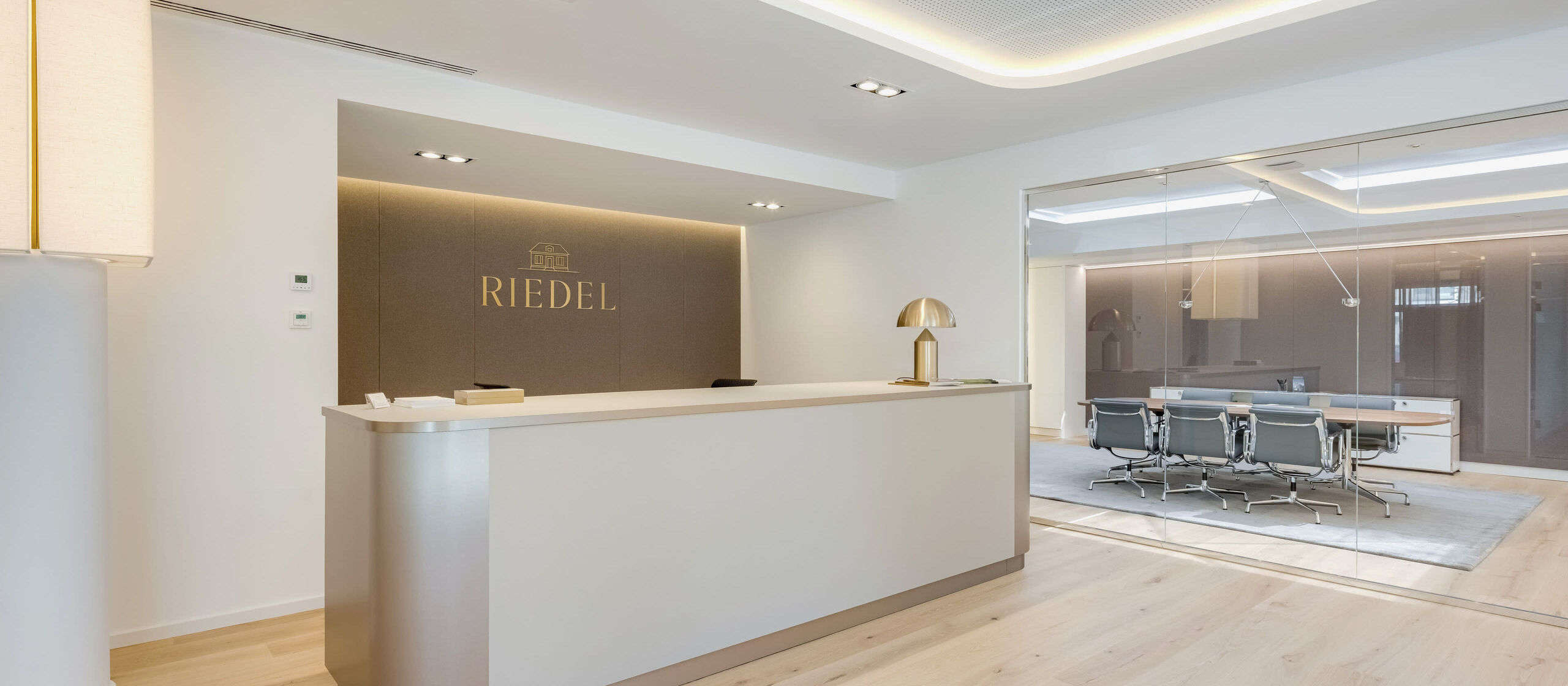Reception Area at the RIEDEL Grünwald Location