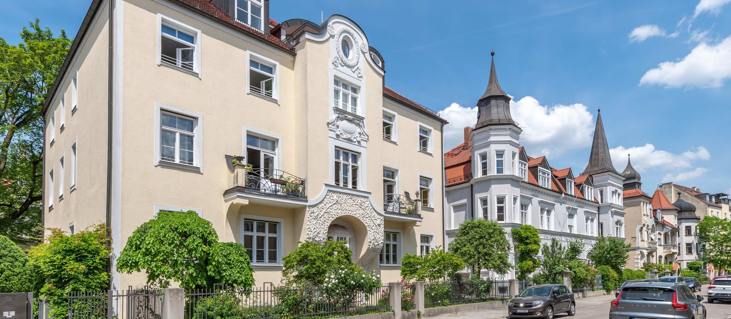 Immobilien München-Neuhausen — stilvolles Wohnen neben Nymphenburg